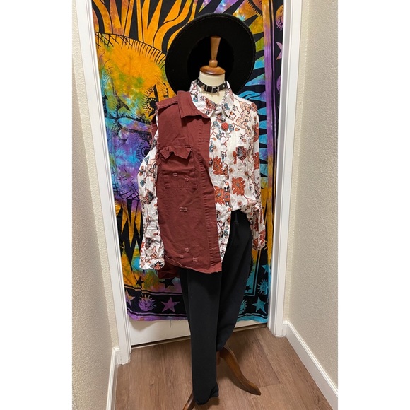 π Lovely boho button shirt - Picture 8 of 10